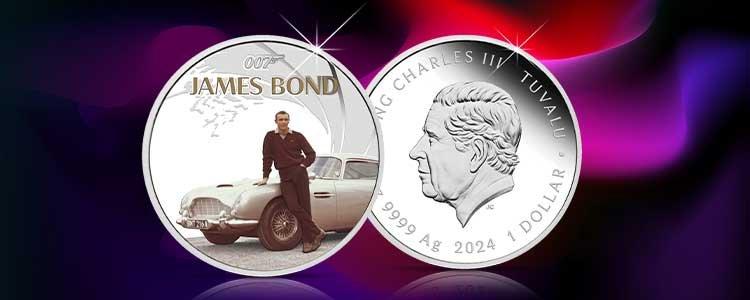 Deal der Woche 16.–22.03.2026: James Bond 007 Sammlermünze mit Aston Martin zum Vorteilspreis.