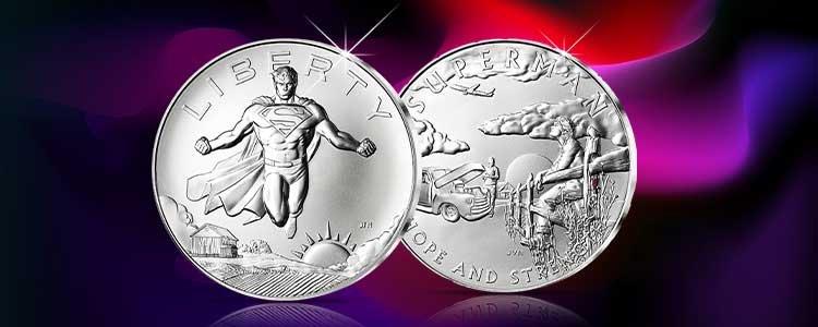 Deal der Woche 06.–12.04.2026: Superman „Liberty“ Silbermünze als Sammlerstück zum Vorteilspreis.