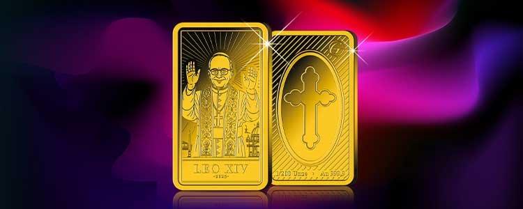 Deal der Woche 23.02.–01.03.2026: Goldbarren „Leo XIV“ als Sammlerstück zum Vorteilspreis.