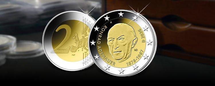 2 Euro Konrad Adenauer