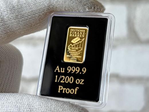 Handfoto Finanzbarren