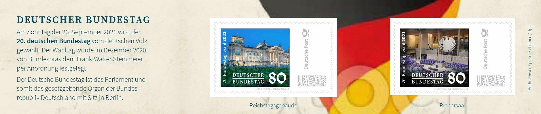 Exklusive Stamp Card zur Bundestagswahl 2021!