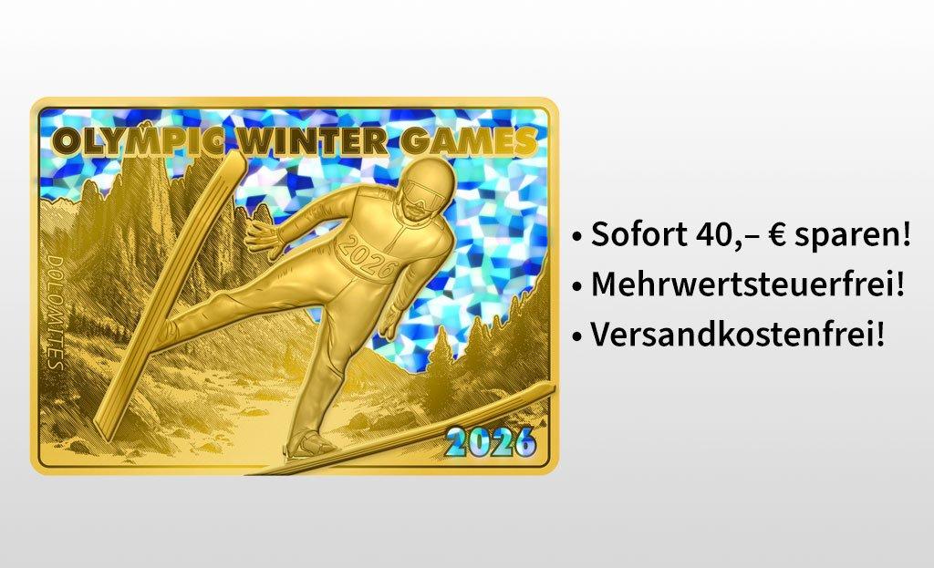 Startlieferung: Spaniens Silberm&uuml;nze "Snowboard"