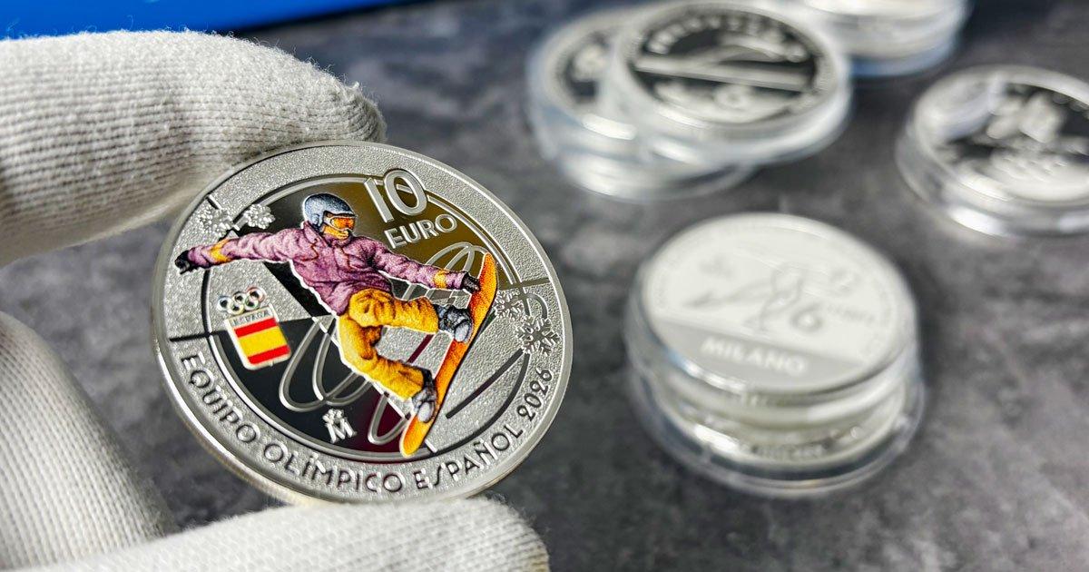 UGC Silberm&uuml;nze Olympische Winterspiele 2026