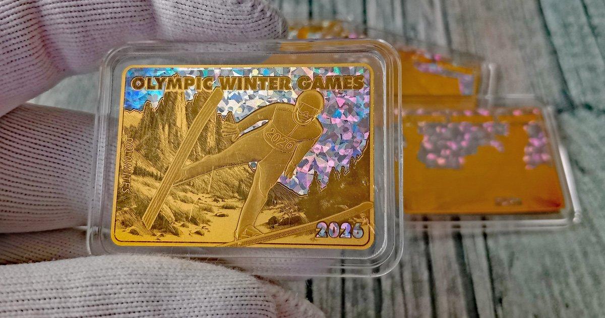 UGC Silberm&uuml;nze Olympische Winterspiele 2026