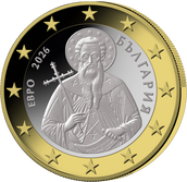 Bulgarien 2026 – 1 Euro Münze