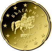 Bulgarien 2026 – 20 Cent Münze
