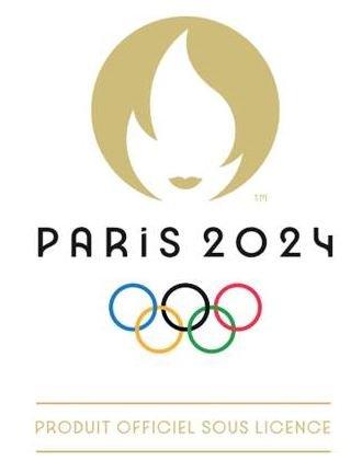 2€ euro JO 2024 France La remise du drapeau olympique Monnaie de