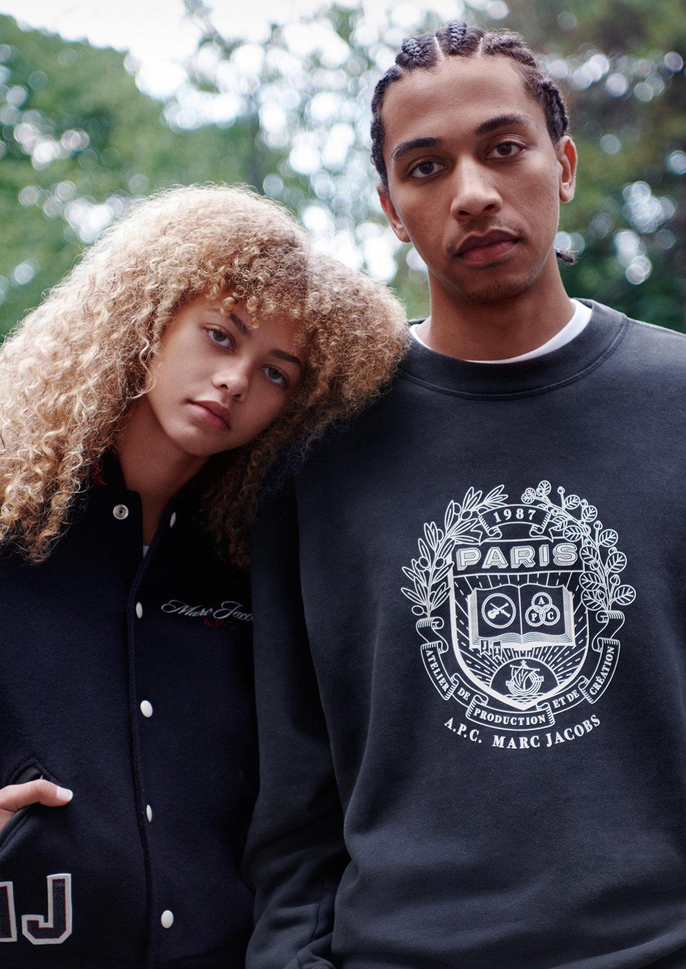 【未使用品】MARC JACOBS ブラック スウェットL org.jpg