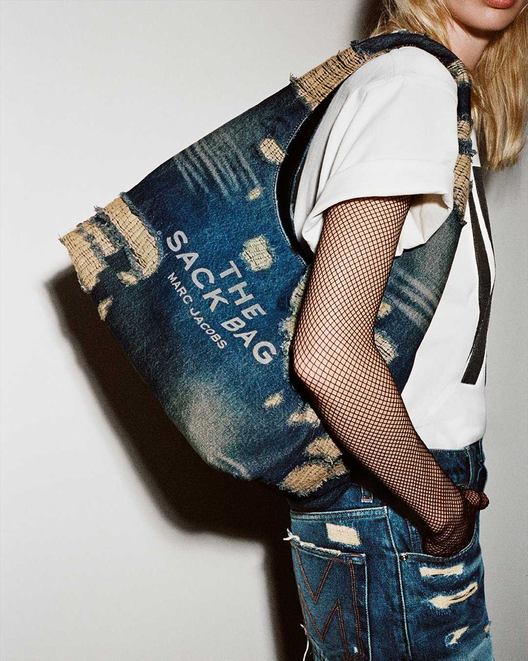 The Denim Sack Bag