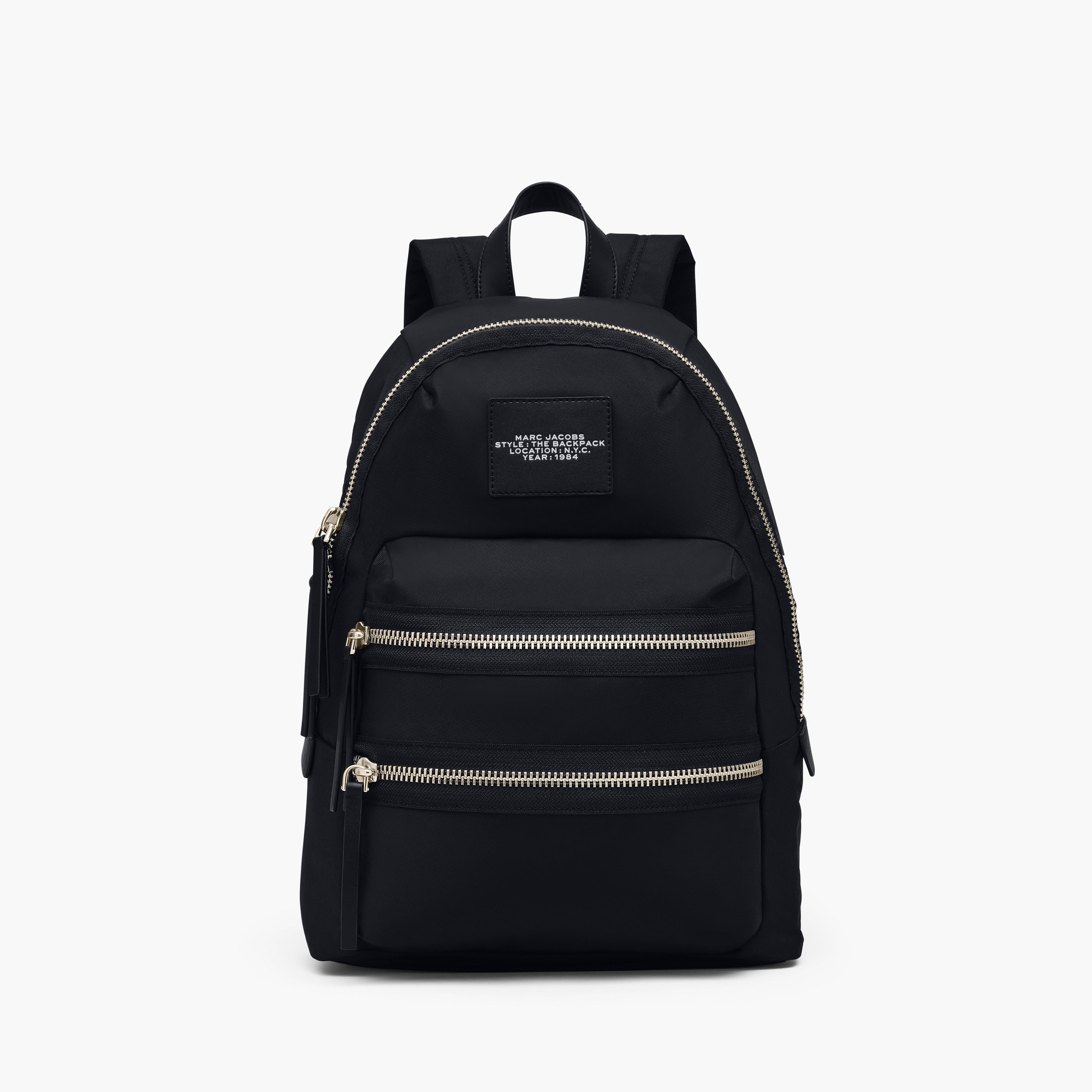 Marc by Marc jacobs The Biker Nylon Large Backpack,BLACK