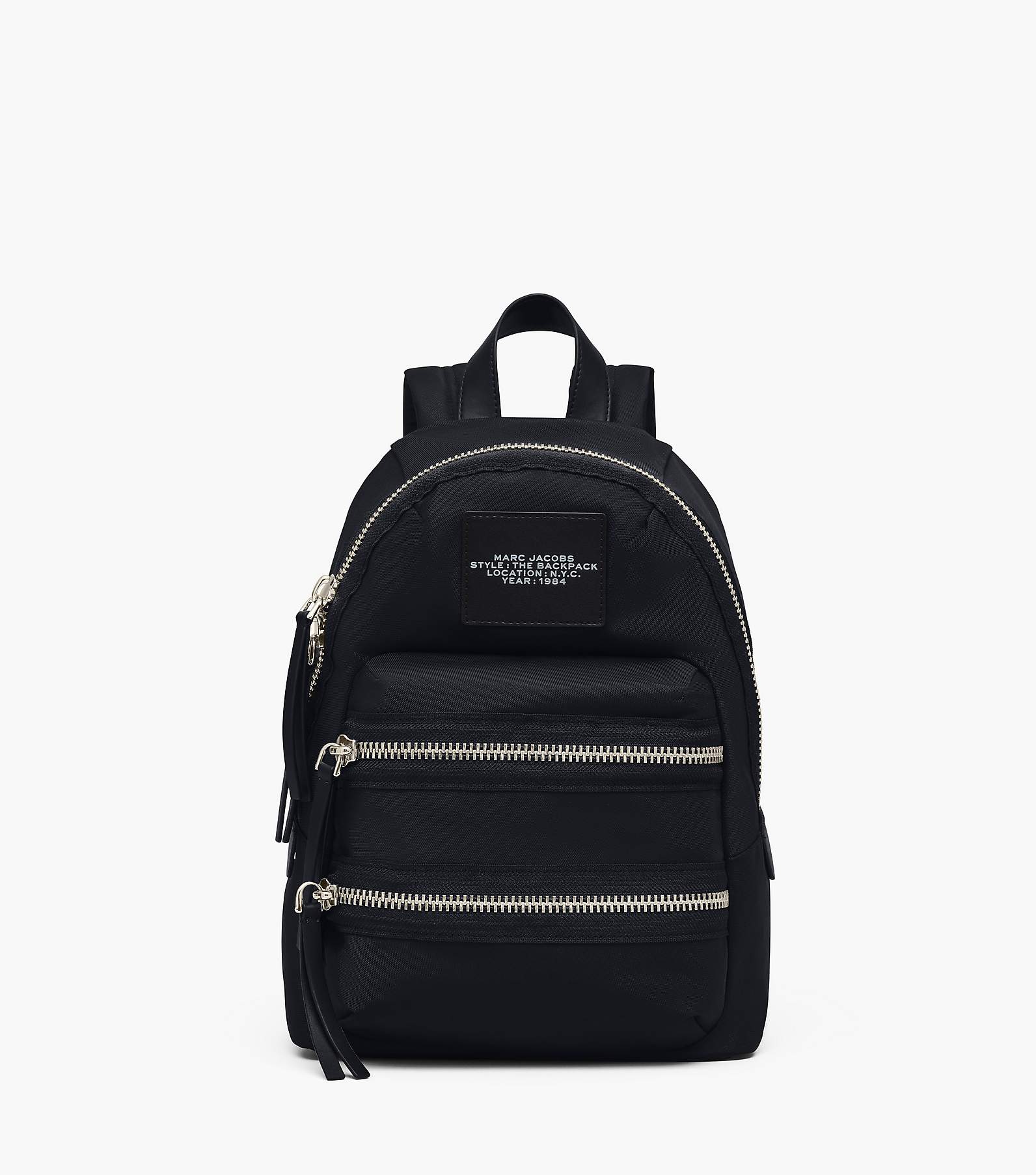 All-Over Logo jacquard denim backpack
