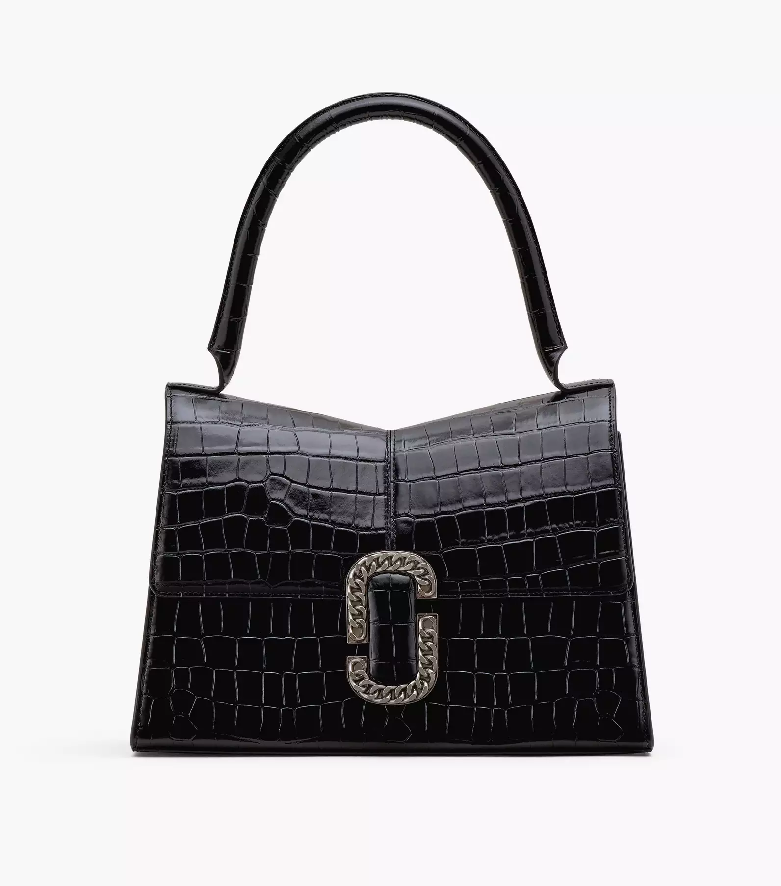 Marc Jacobs Re-Edition Quilted Leather Stam Bag Black