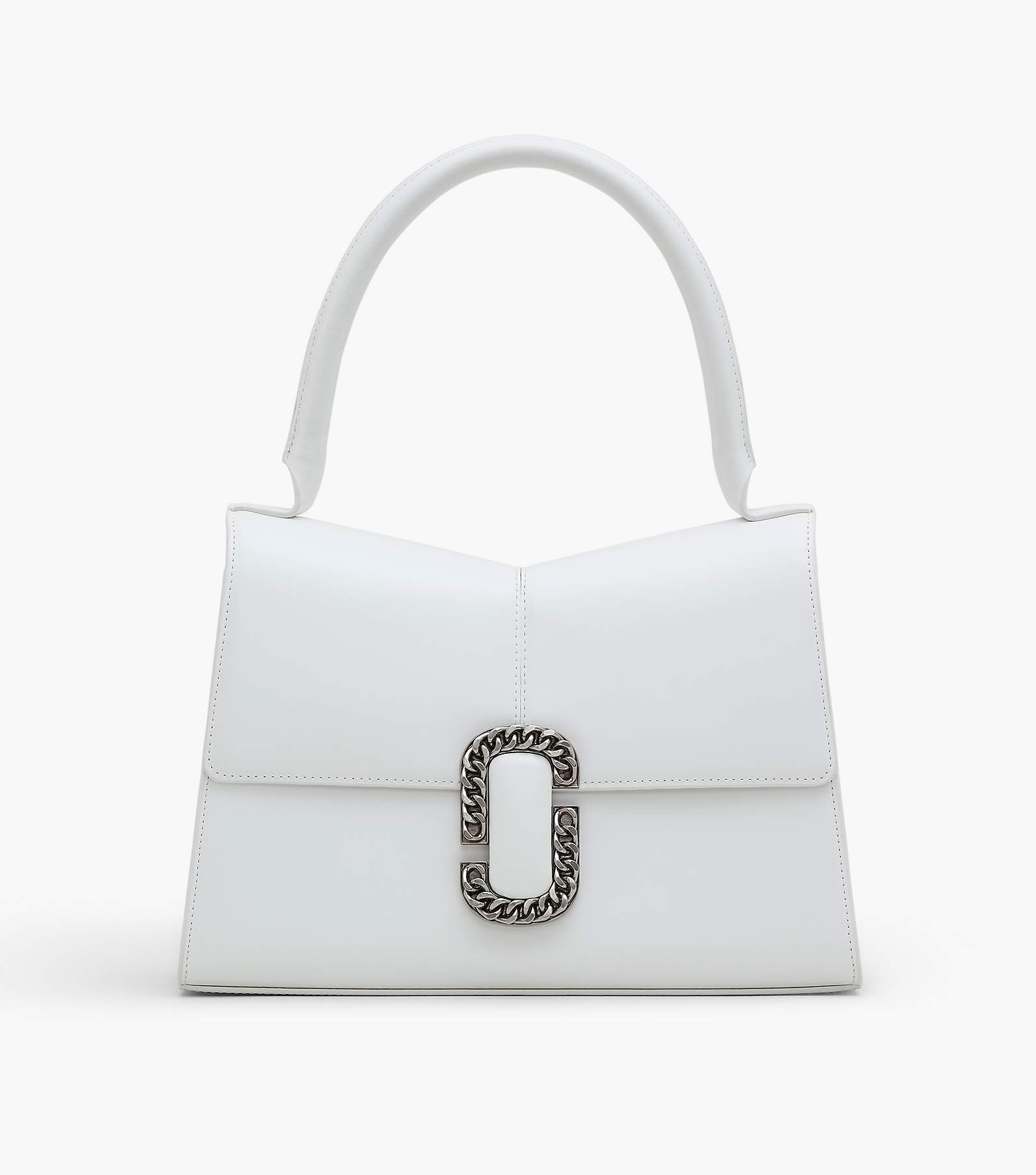 Marc Jacobs - Authenticated Handbag - Leather White Plain for Women, Never Worn, with Tag