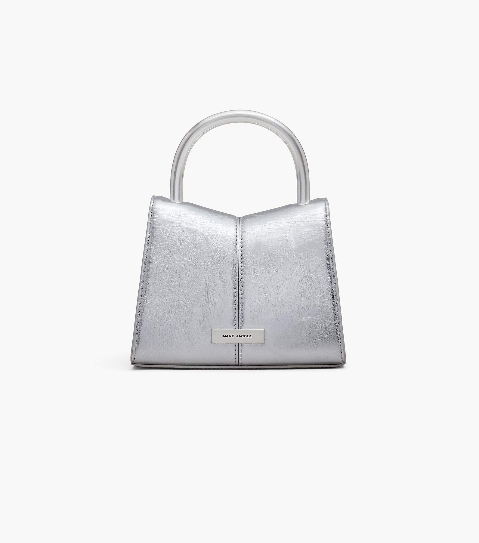 Balenciaga 2022 Embossed Hourglass XS Top Handle Bag - Metallic