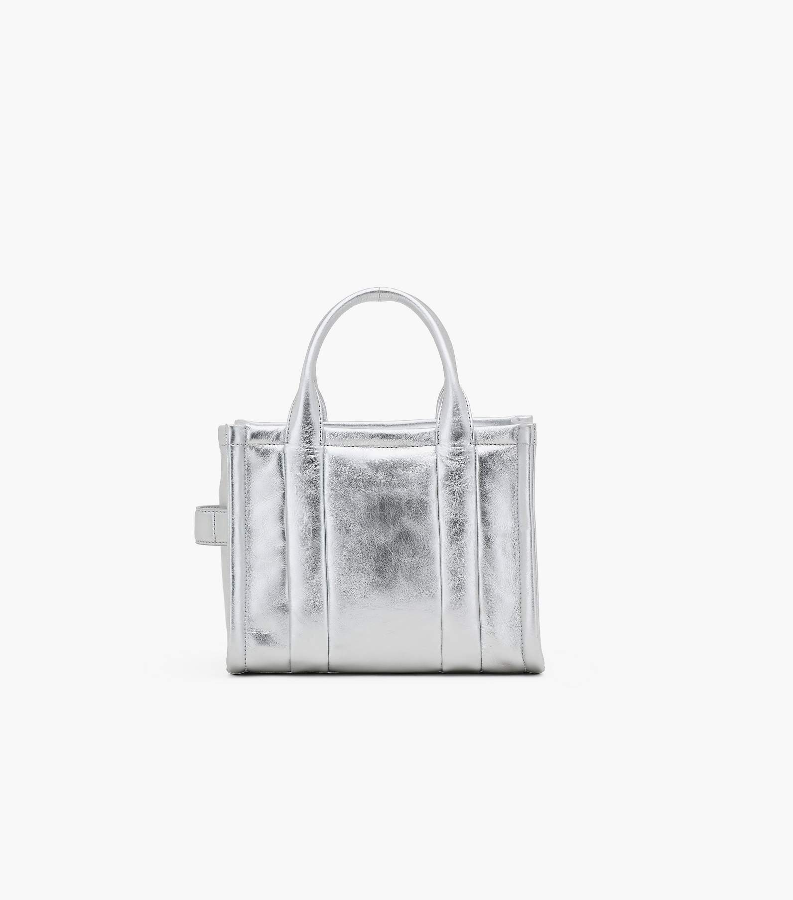 The Metallic Leather Small Tote Bag, Marc Jacobs