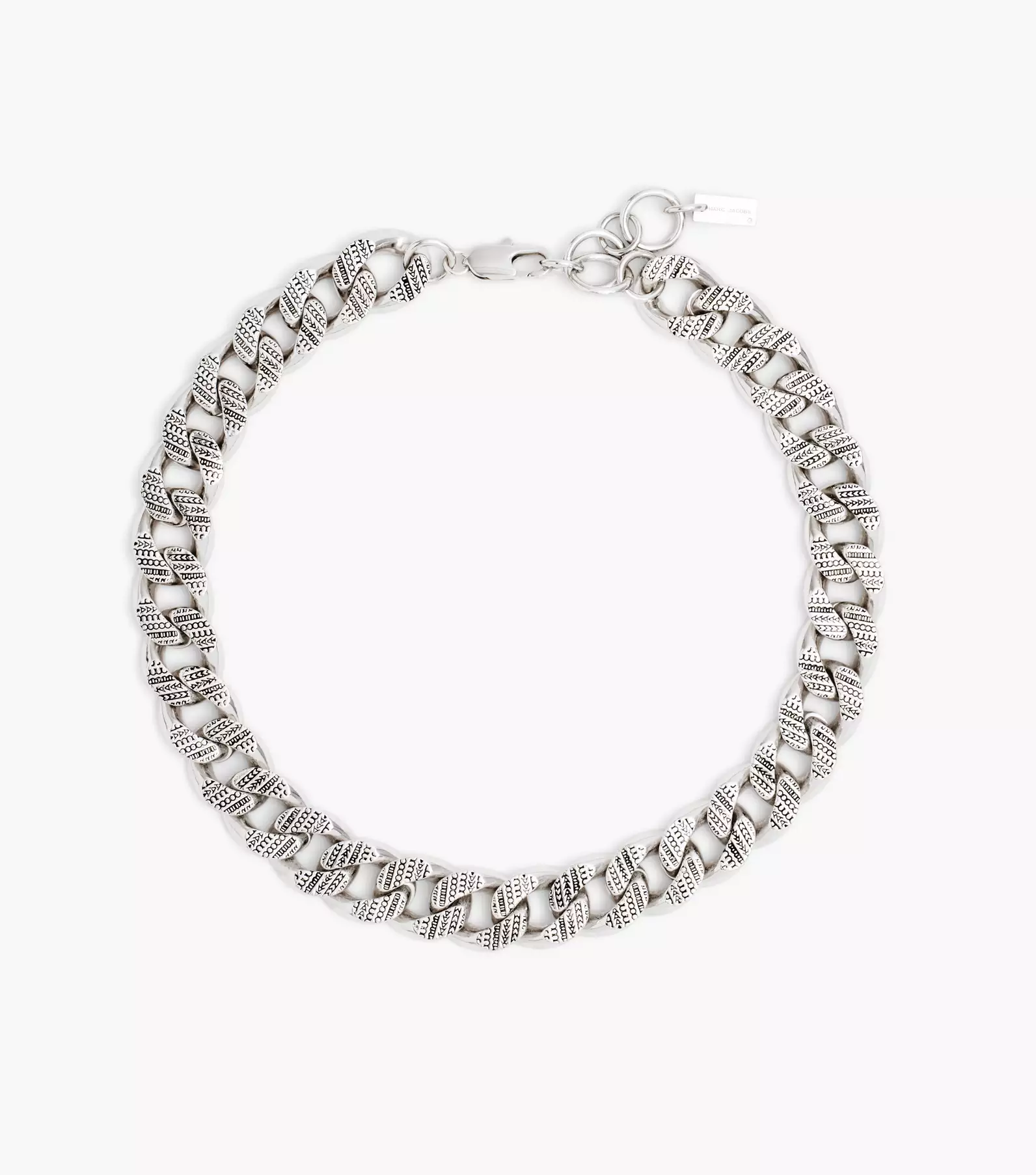Marc Jacobs Black 'The Monogram Chain' Necklace