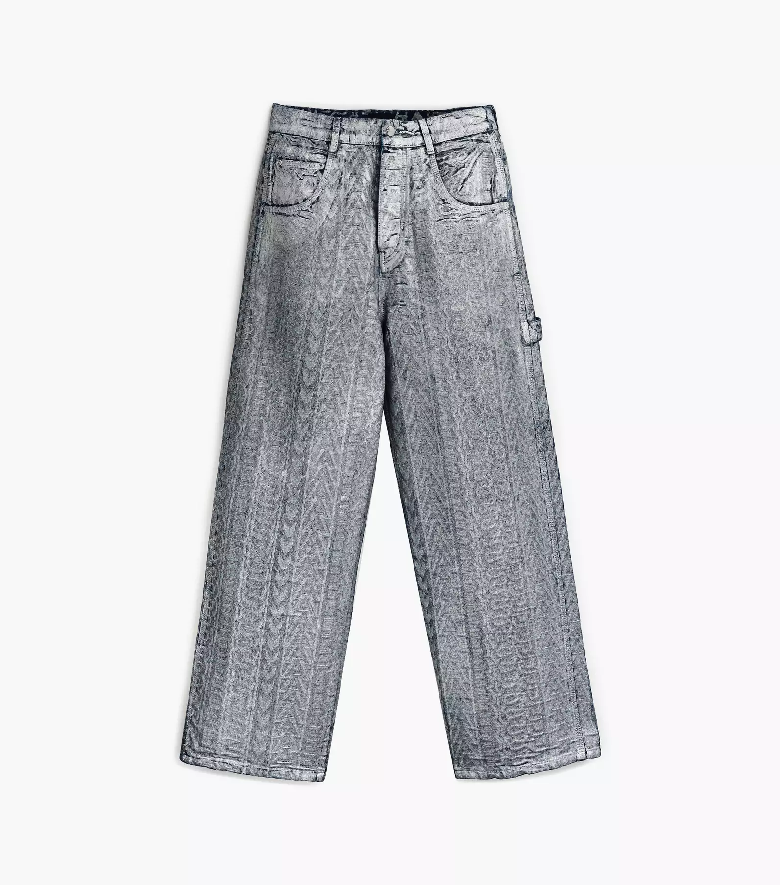monogram denim jeans