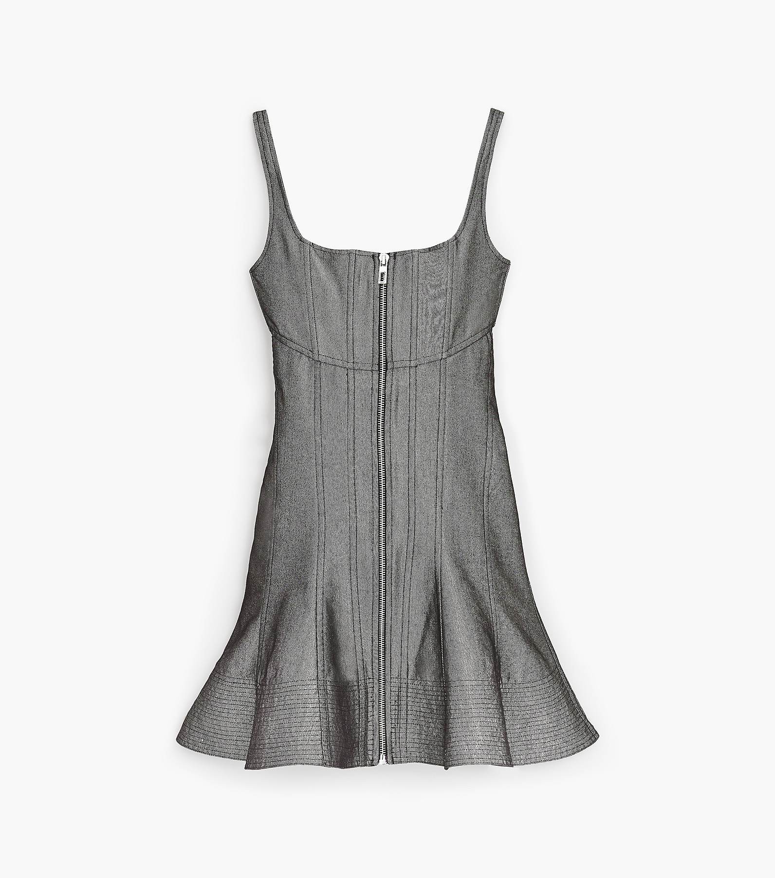 The Bustier Fluted Dress(View All Marcdown)