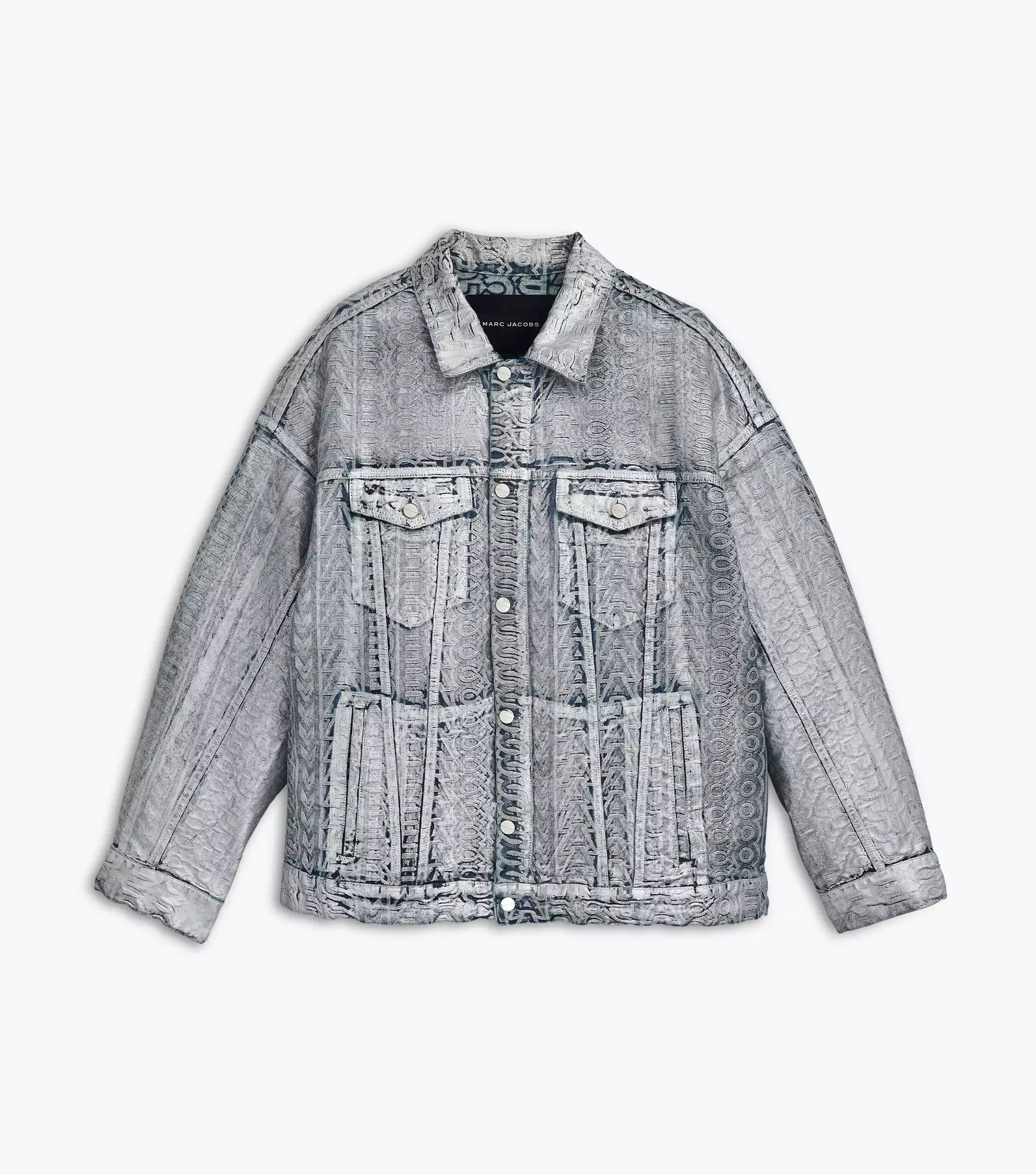 Louis Vuitton Monogram Denim Workwear Jacket Oil. Size 48