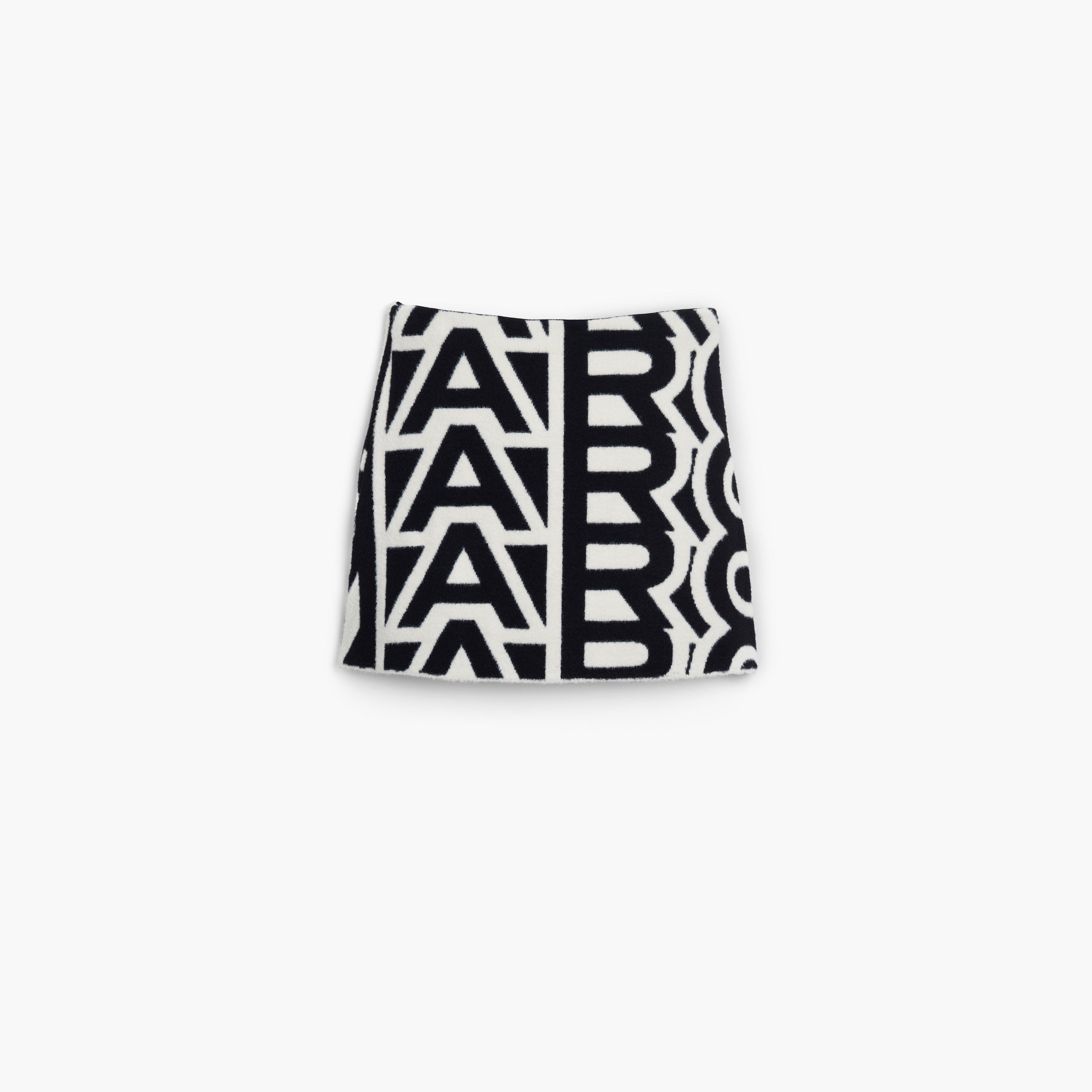 フロック モノグラム ジャカード ミニ スカート | マーク ジェイコブス  