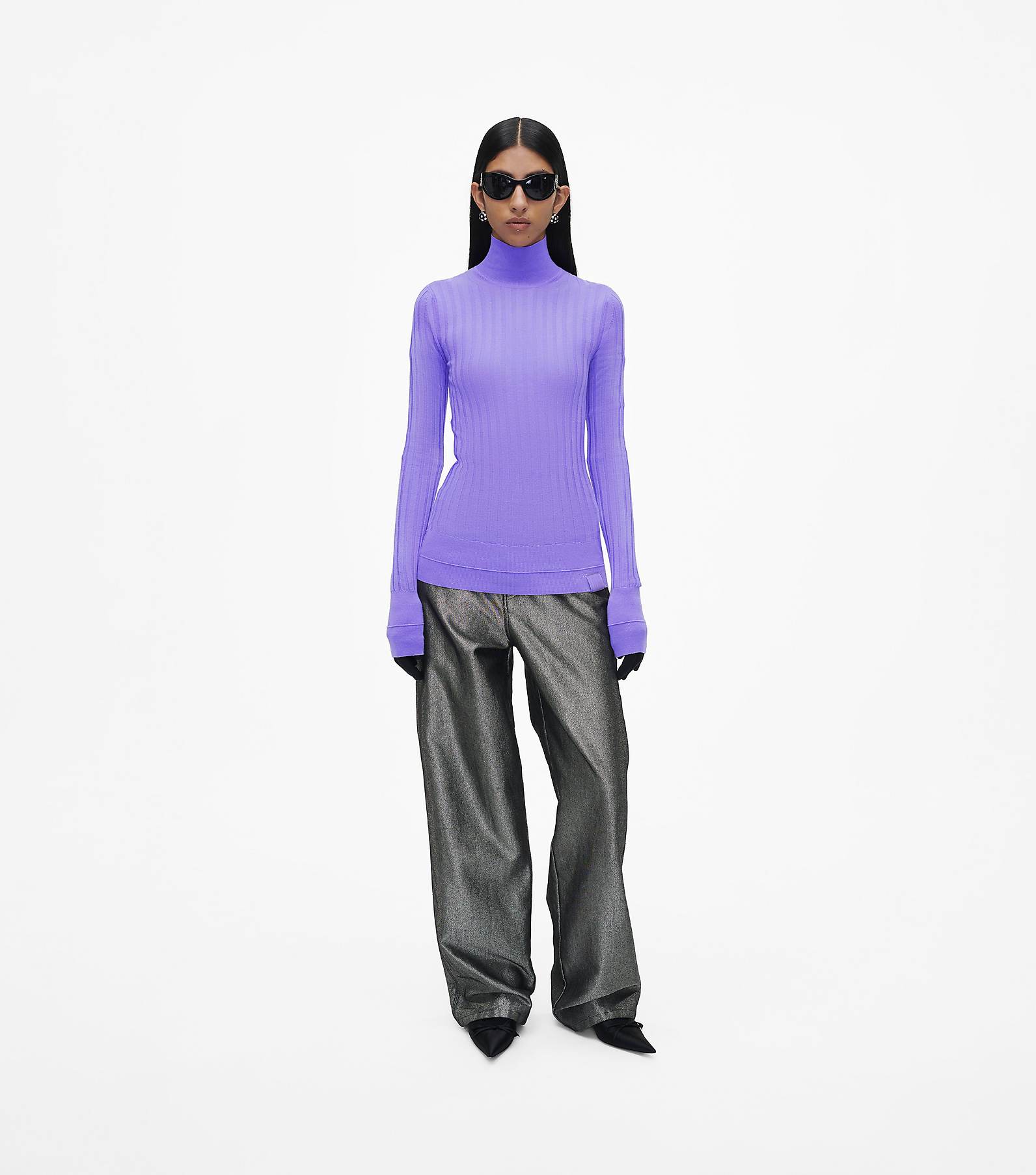 The Lightweight Ribbed Turtleneck(null)