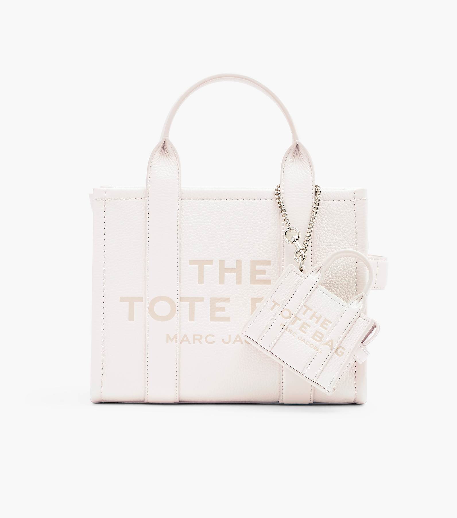 THE LEATHER NANO TOTE CHARM(null)