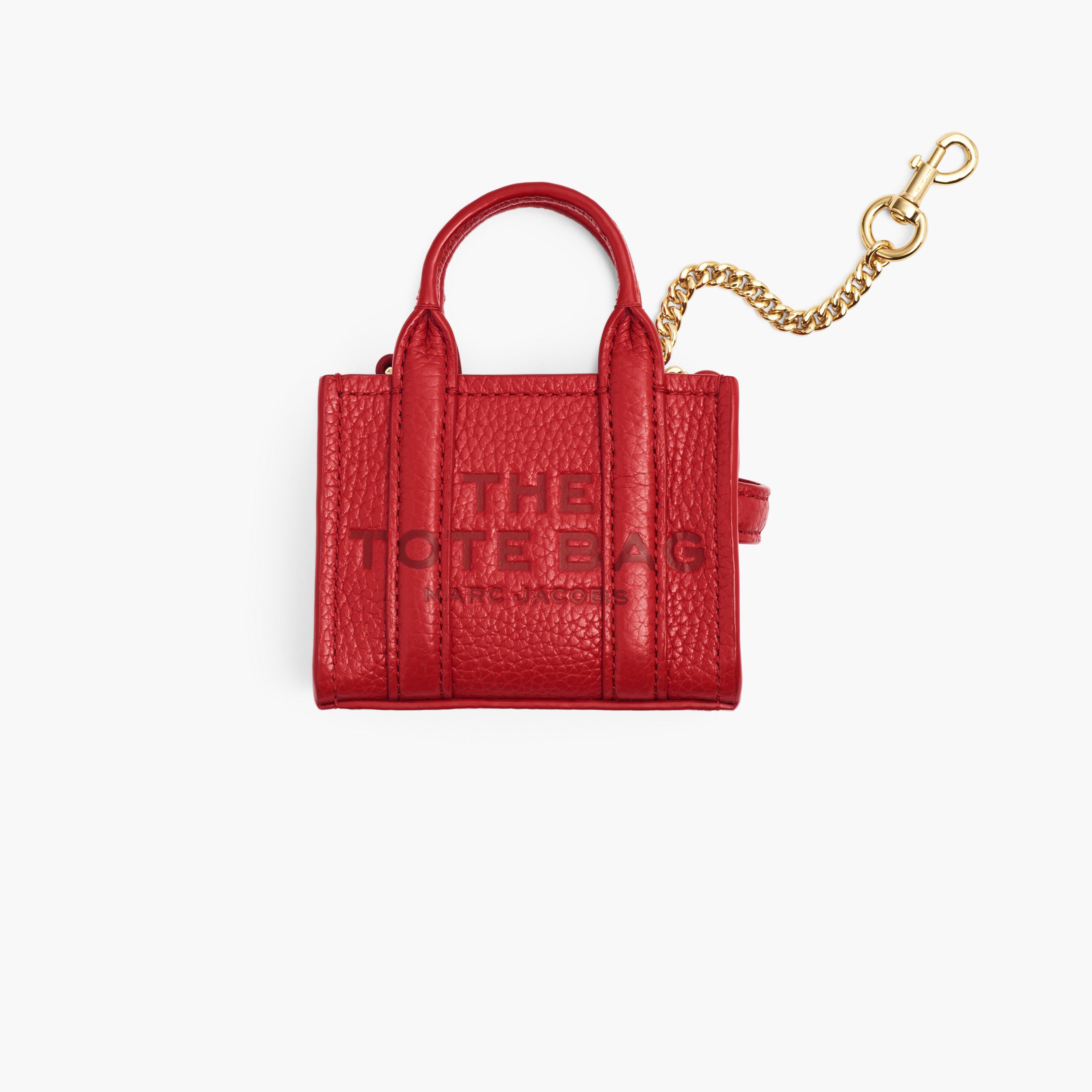 The Nano Tote Bag Charm - TRUE RED
