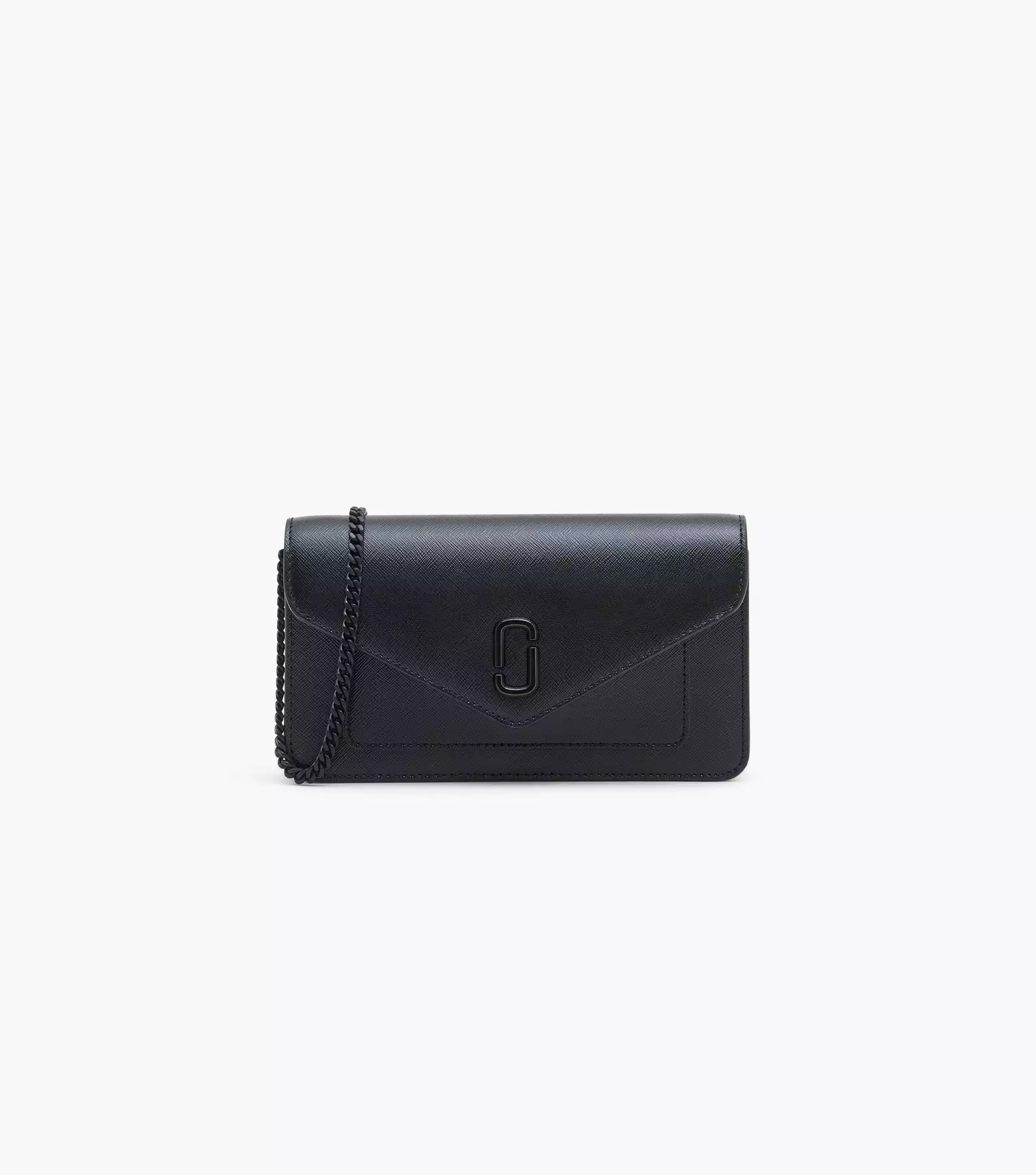 Marc Jacobs Black & Red 'the Snapshot' Wallet On Chain Bag