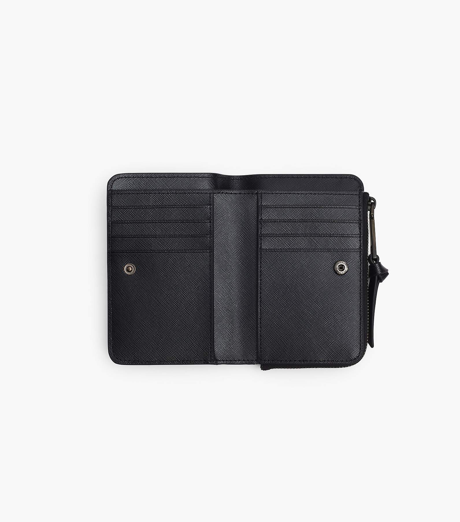 Marc Jacobs Snapshot DTM Black Leather Compact Wallet