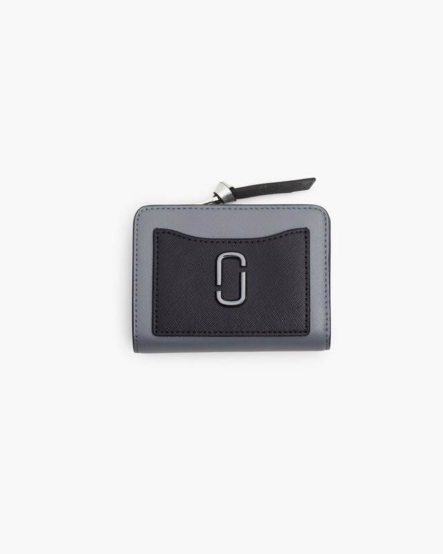 Marc Jacobs Snapshot DTM Black Leather Compact Wallet