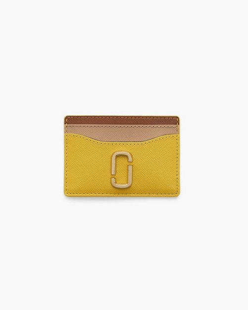 【関税送料込】MARC JACOBS The Snapshot Logo Cardholder Marc Jacobs The Utility Snapshot Card Case Leather