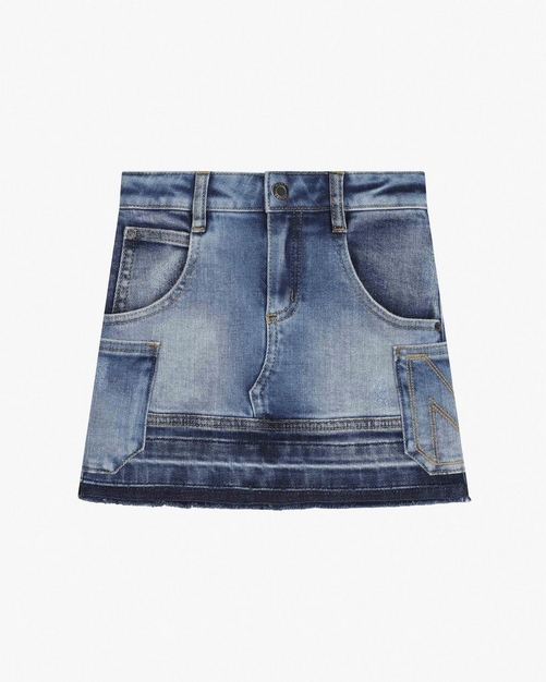 ★22-23AW新作★TheOpen Product★PATCHWORK DENIM MINI SKIRT The Patchwork Denim Mini Skirt | Marc Jacobs | Official Site