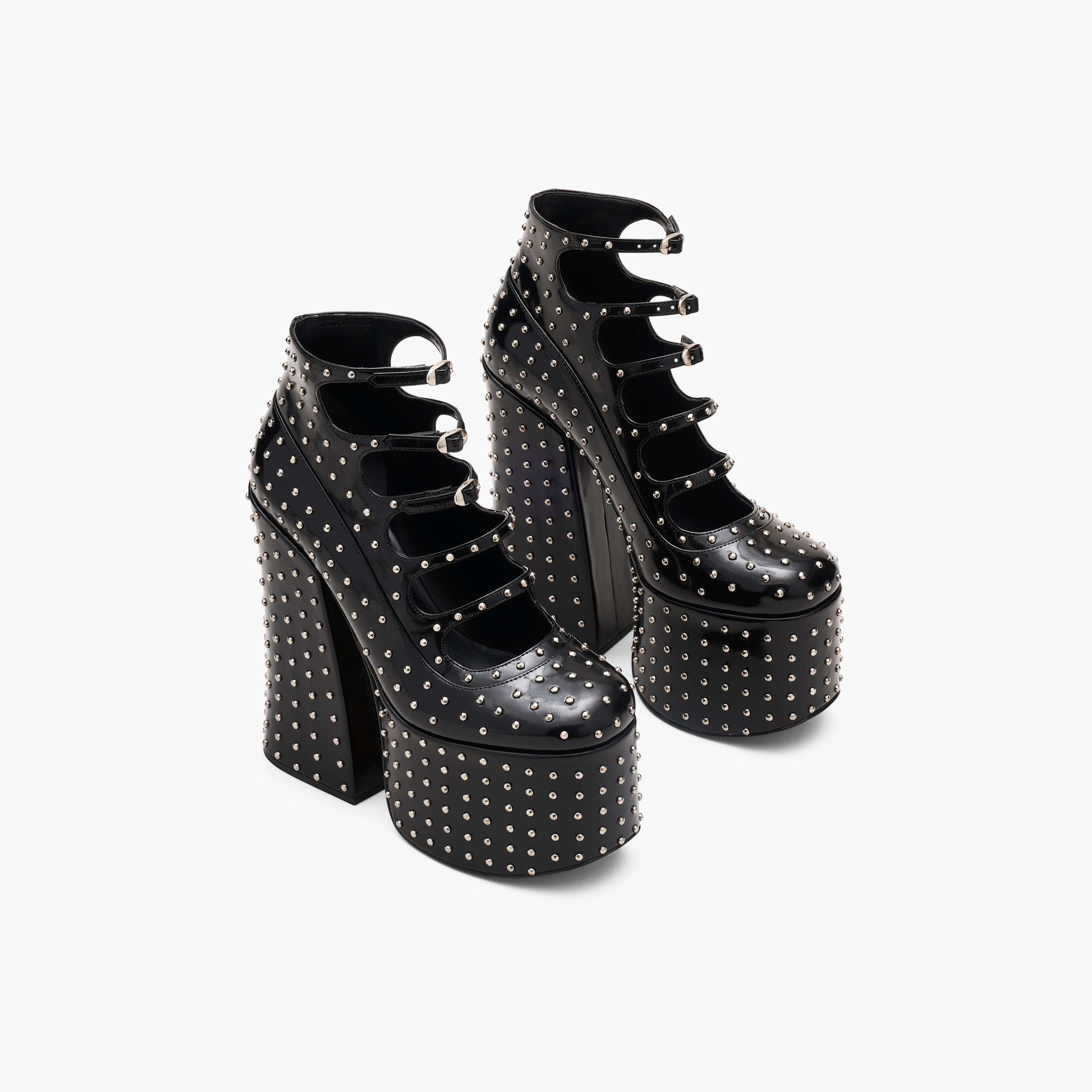 The Glam Studs Kiki Ankle Boot in Black