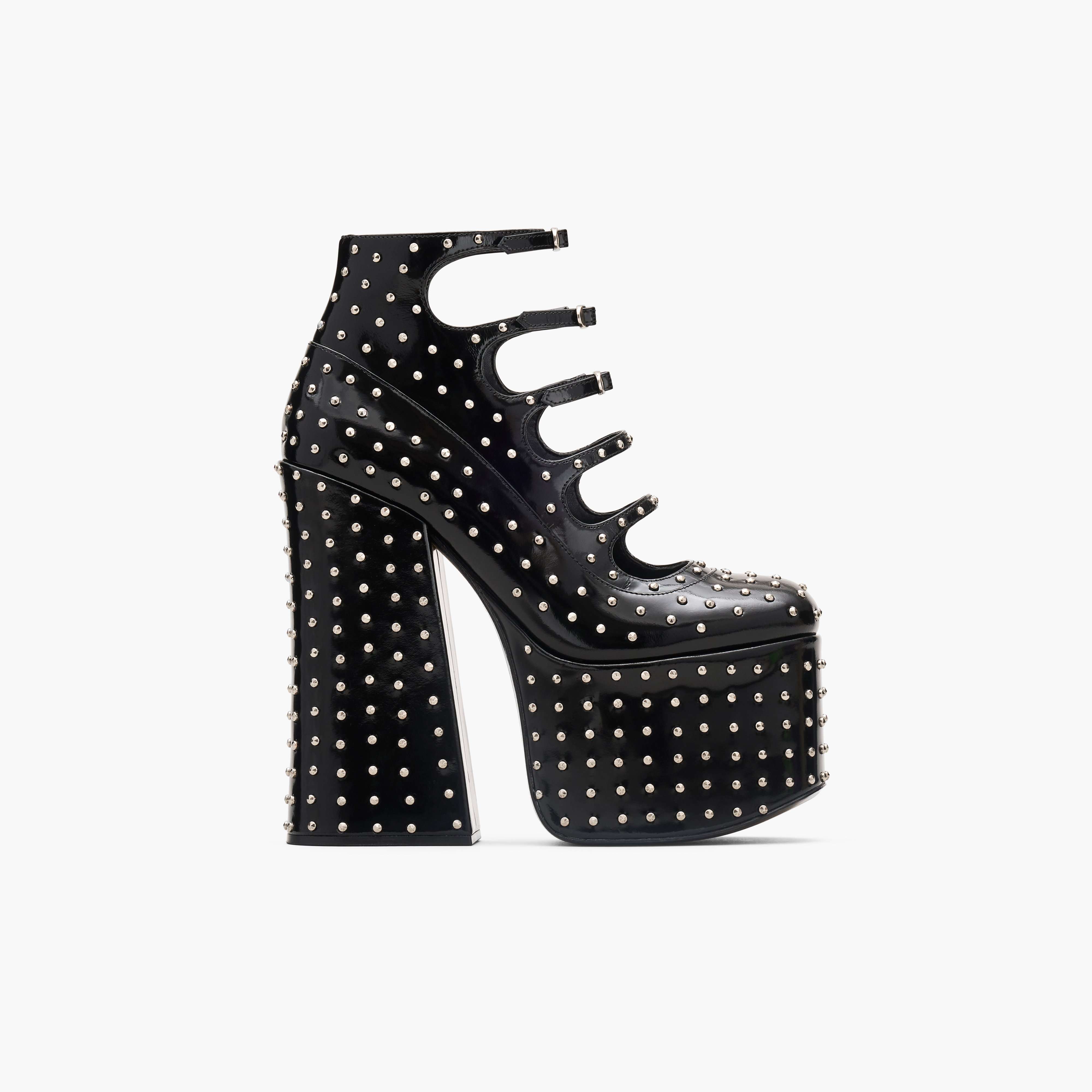 The Glam Studs Kiki Ankle Boot in Black