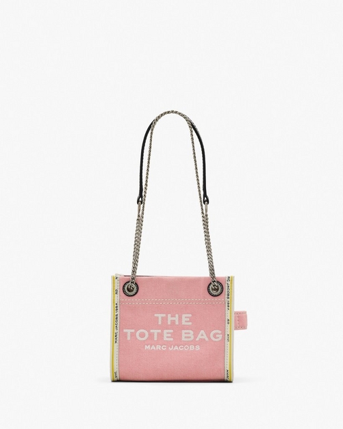 The Denim Chain Crossbody Tote Bag Marc Jacobs Site Officiel