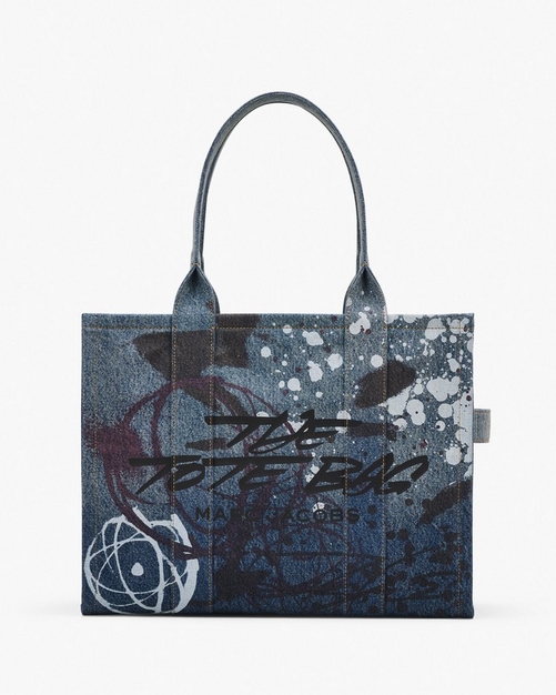 人気No.1 トート デニム ザ JACOBS MARC X FUTURA バッグ マーク | ラージ バッグ