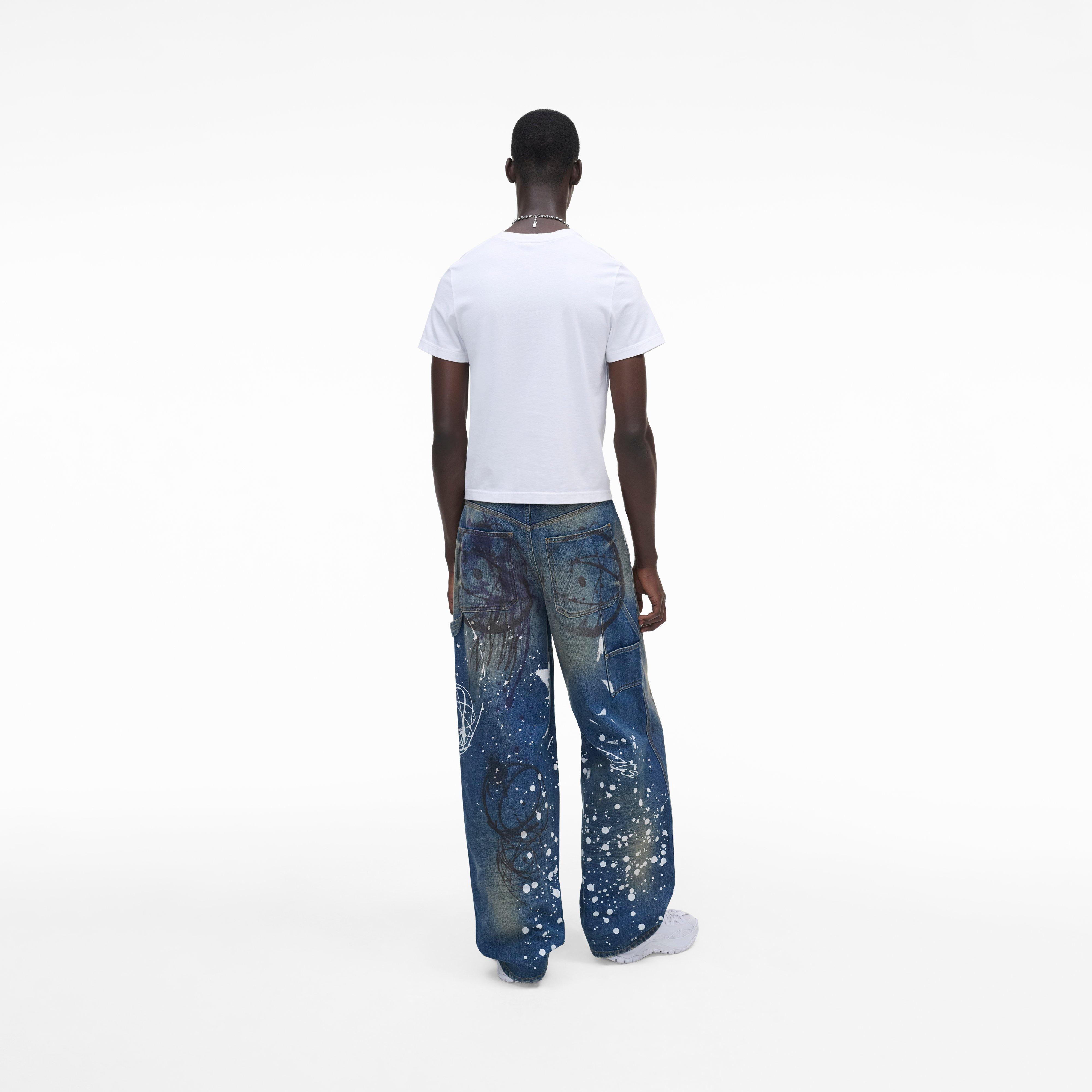 FUTURA X MARC JACOBS ペインティッド オーバーサイズ ジーンズ 