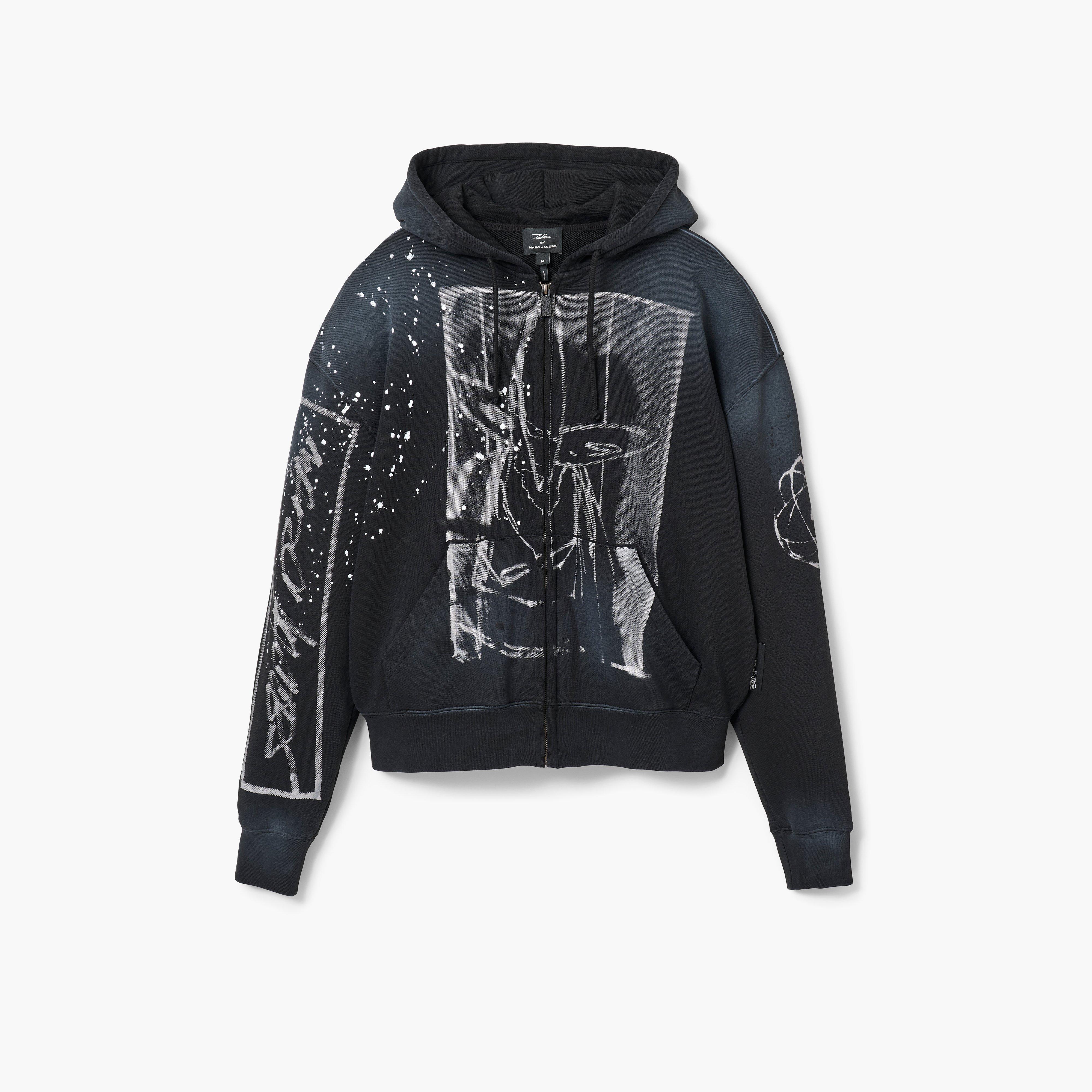 FUTURA X MARC JACOBS オーバーサイズ ジップ フーディ | マーク 