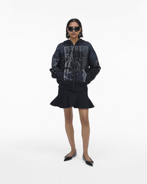 Futura x Marc Jacobs Oversized Zip Hoodie | Marc Jacobs Futura x Marc Jacobs Oversized Zip Hoodie | Marc Jacobs