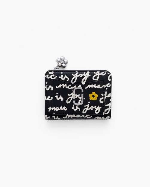 【関税&送料込】Marc Jacobs The Utility Snapshot Mini Compac The Metallic Utility Snapshot Mini Compact Wallet | Marc