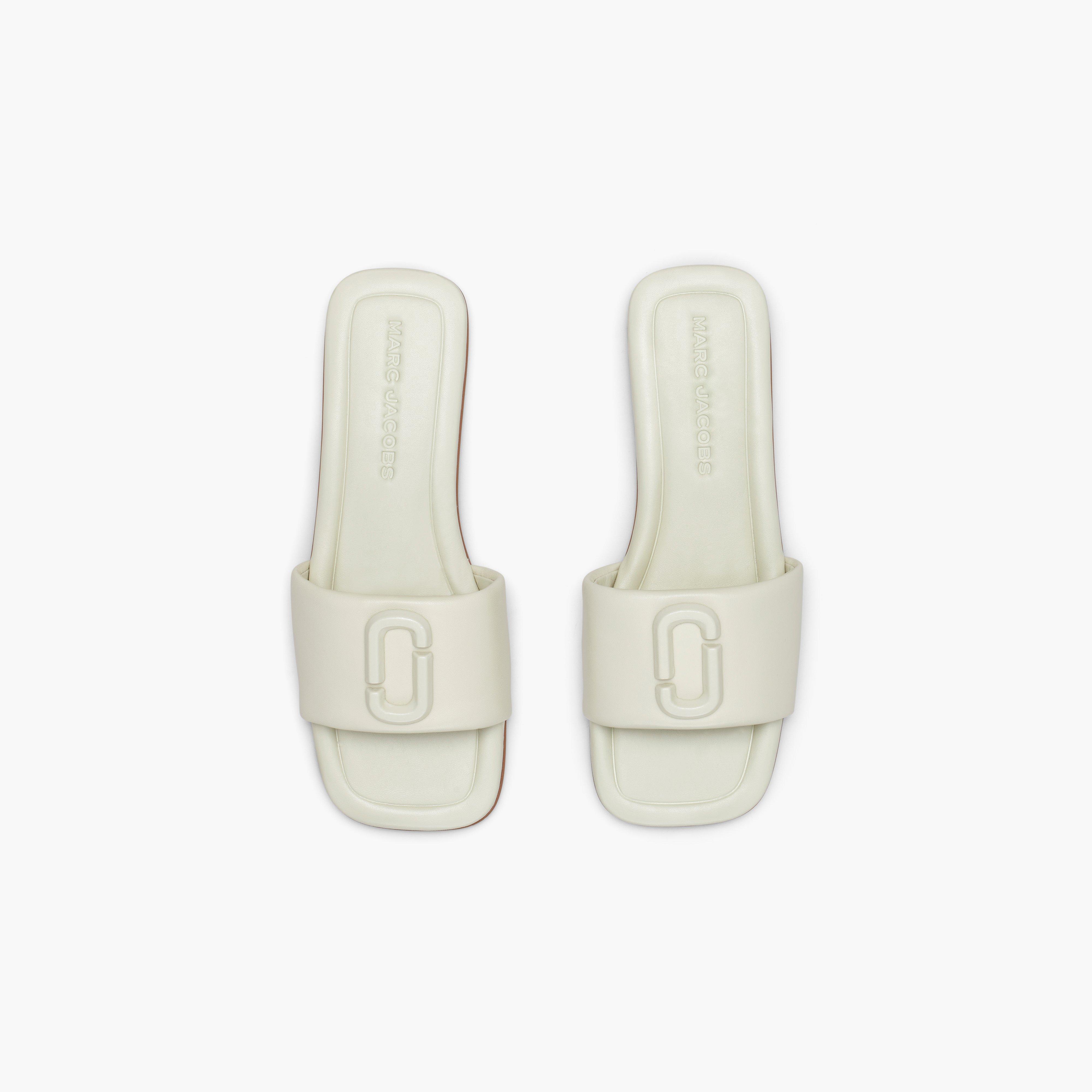 marc jacobs white sandals