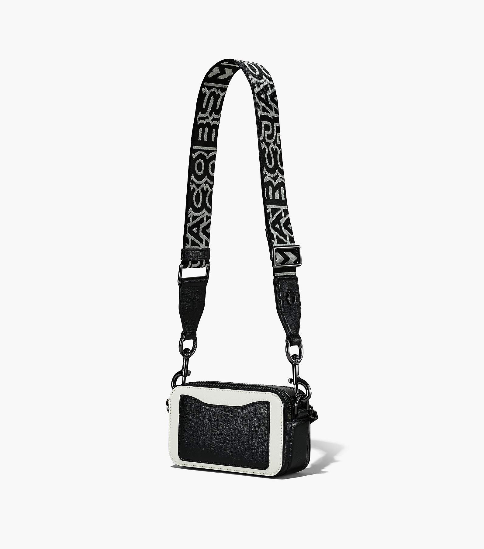 Marc Jacobs Small Snapshot Camera Bag Purse - New Black Multi
