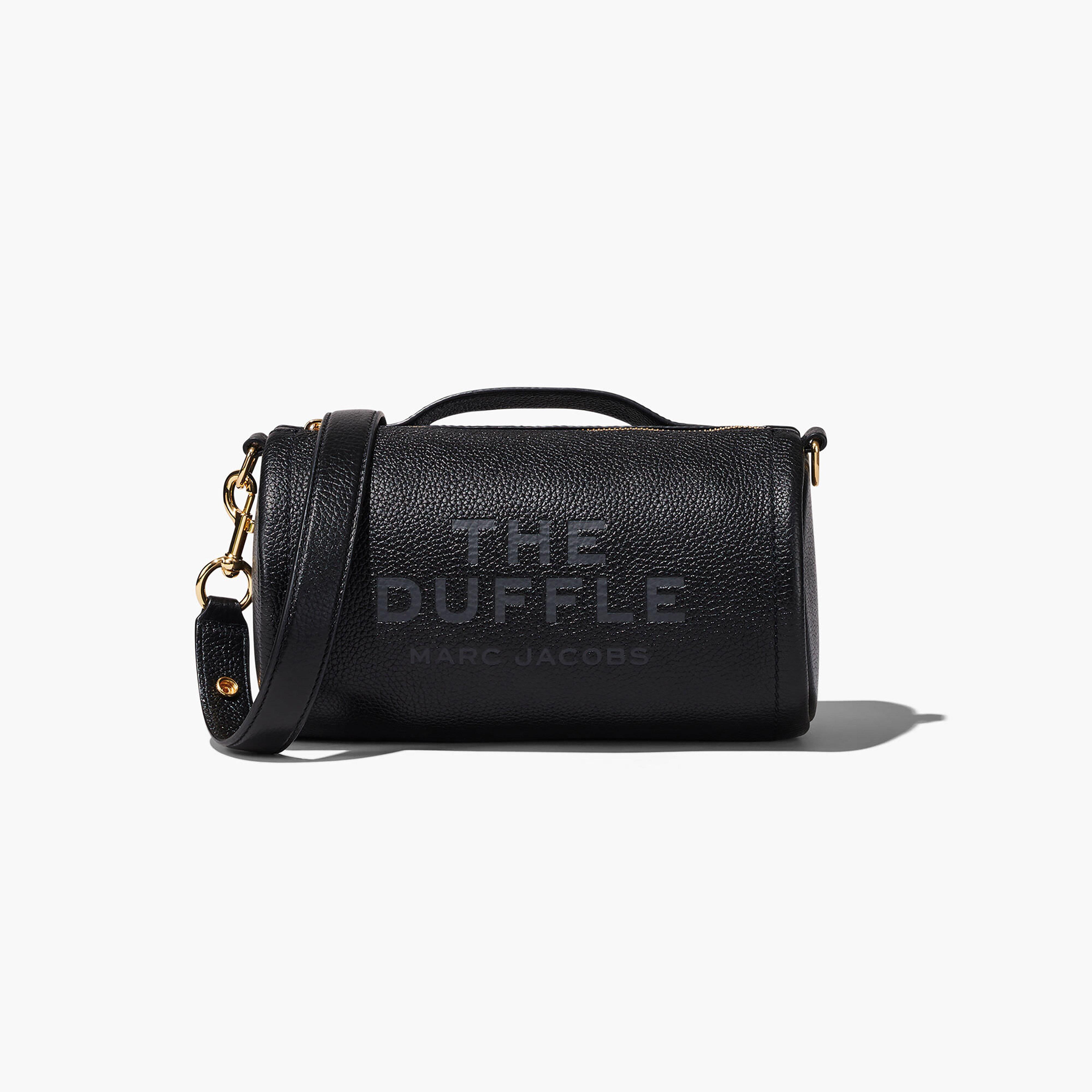 Marc by Marc jacobs The Leather Duffle Bag,BLACK