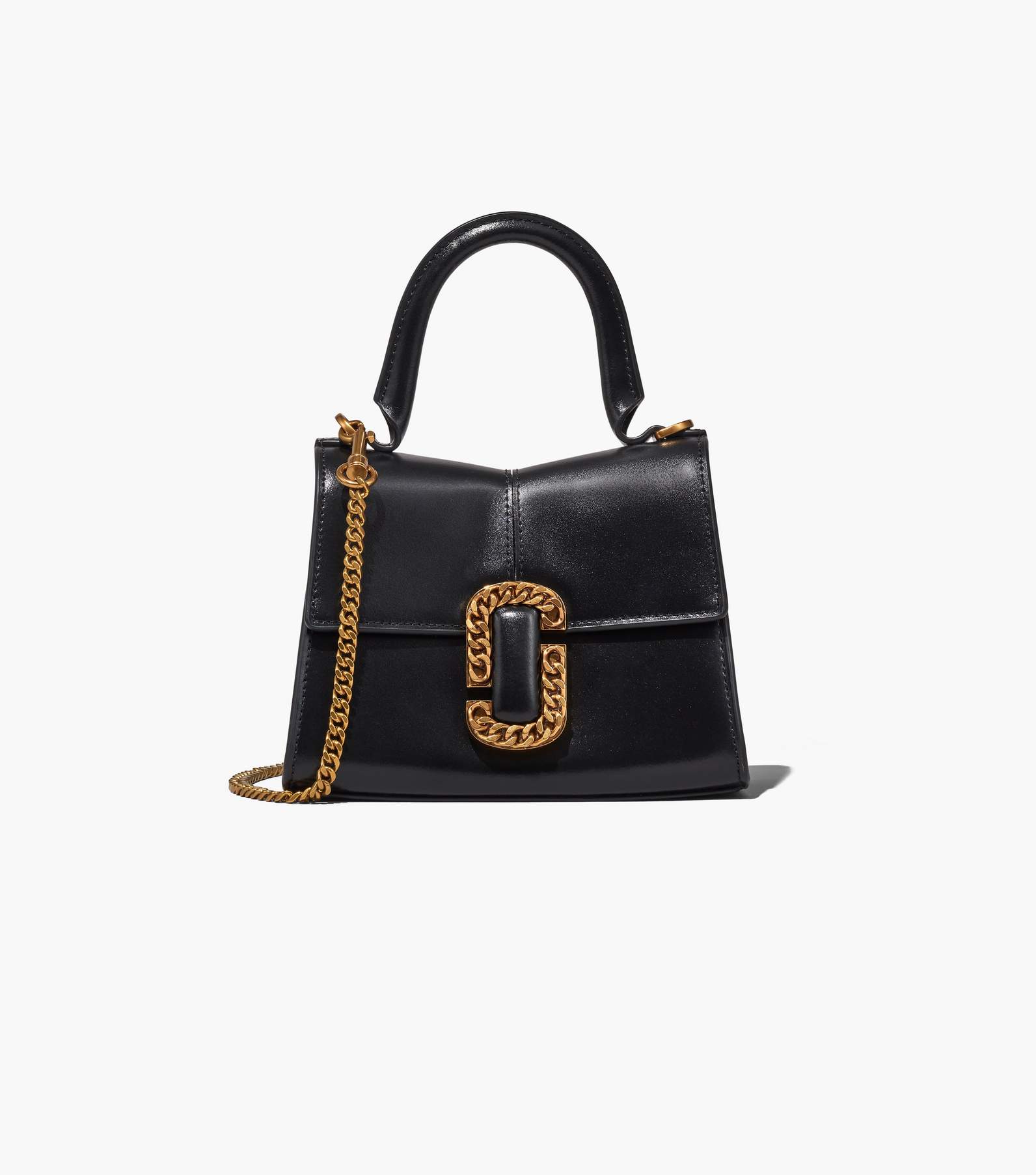 Oversized Black Heart Convertible Handbag