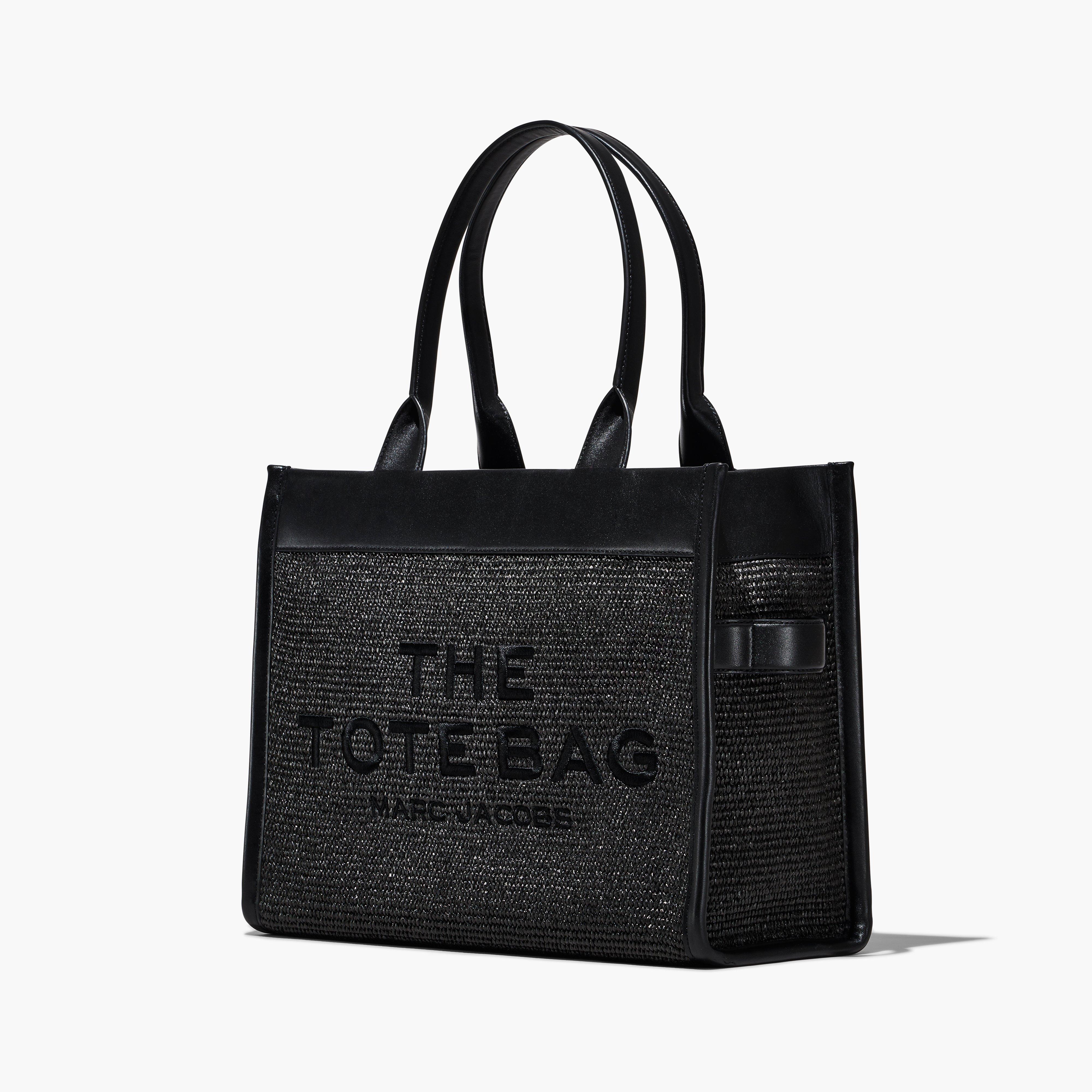 DARK DENIM SKY'S THE LIMIT LARGE WOVEN TOTE BAG