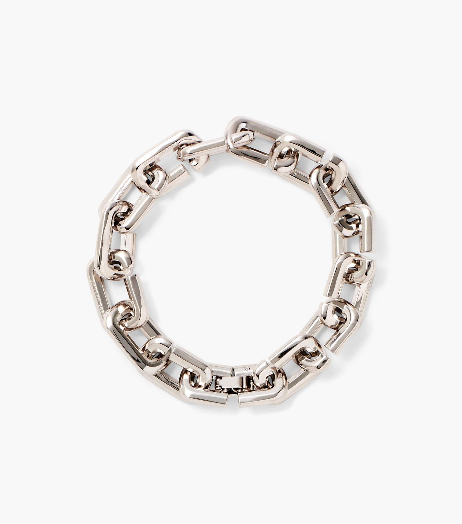 Marc Jacobs Women's ID Chain Bracelet in Aged Silver | END. Clothing
