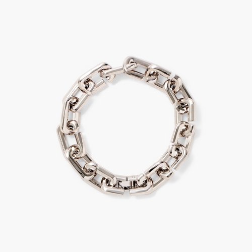 Marc Jacobs Women's ID Chain Bracelet in Aged Silver | END. Clothing