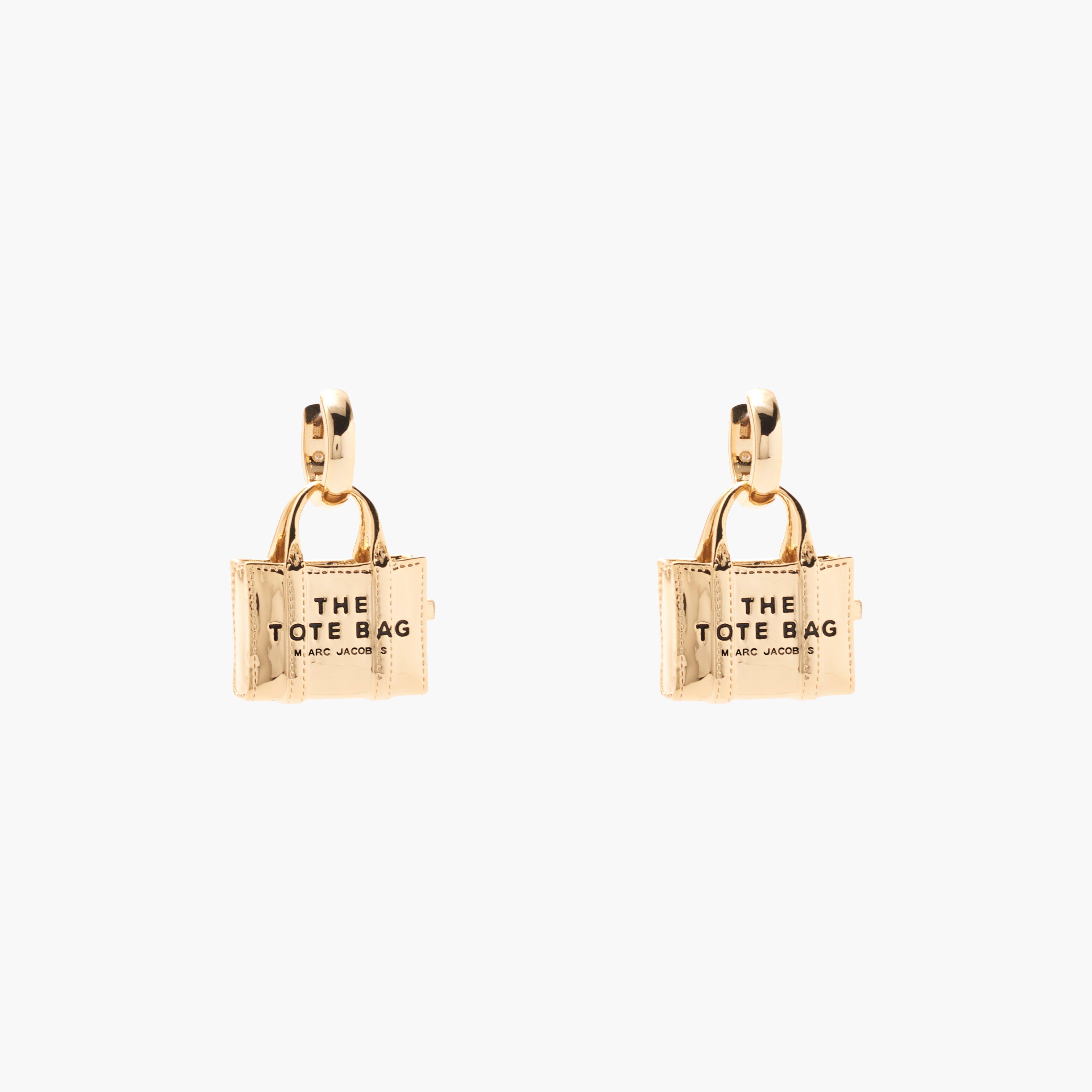 Marc by Marc jacobs The Tote Bag Charm Earrings,LIGHT ANTIQUE GOLD
