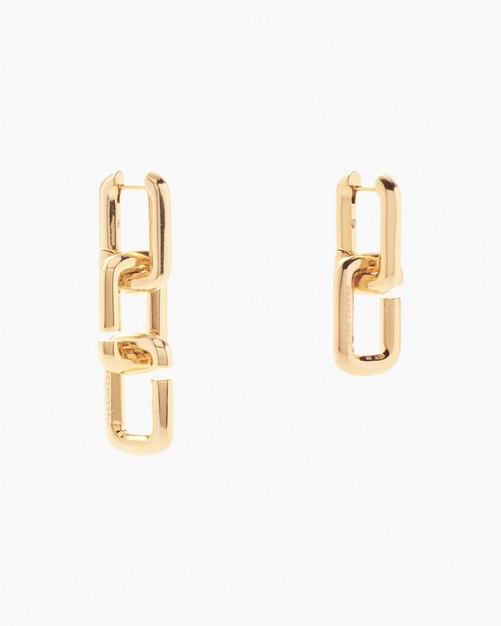 ★MARC JACOBS★ J Marc Chain Link EarringsSilver Marc Jacobs Silver J Marc Zipper Earrings Marc Jacobs